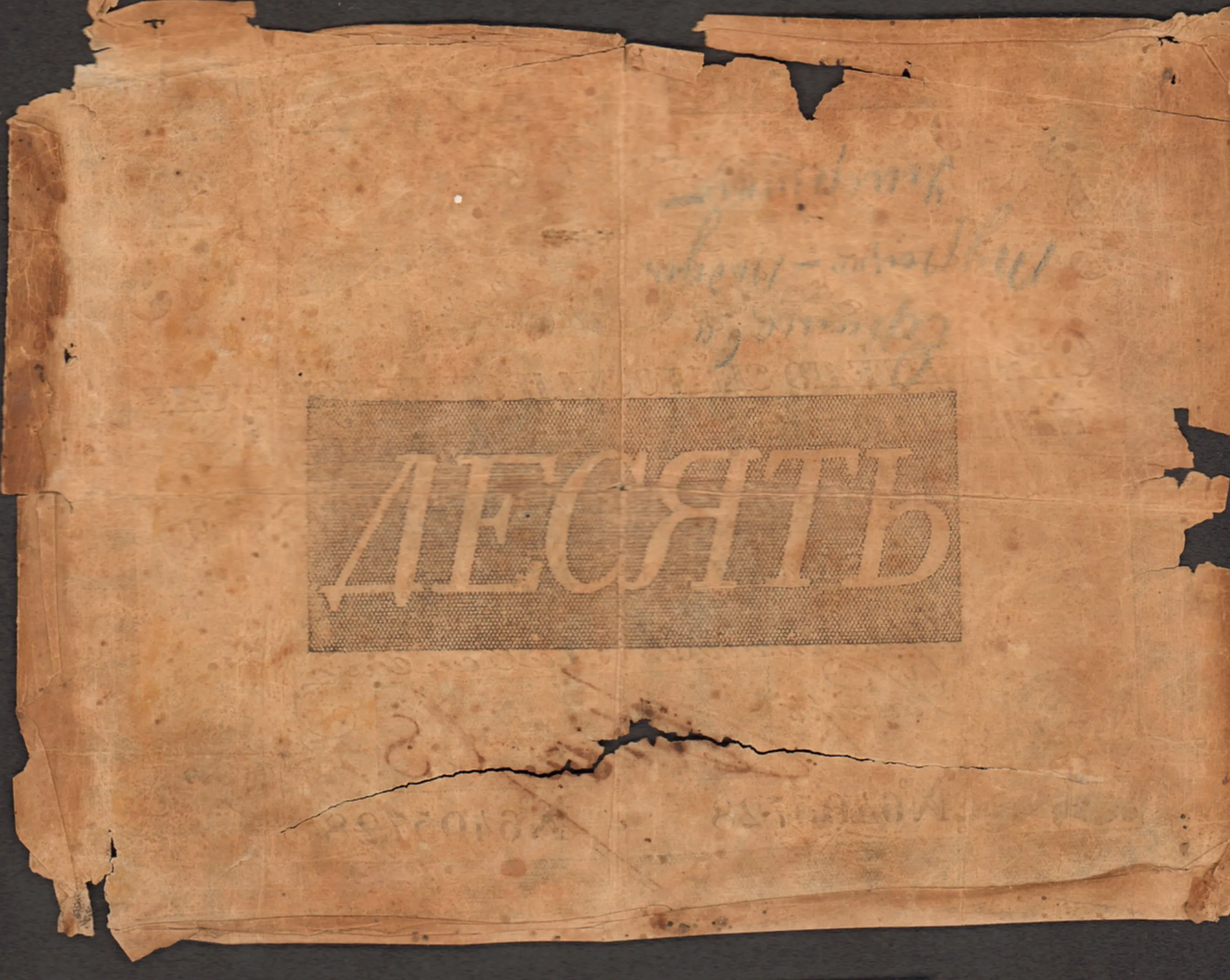 Государственная ассигнация 10 руб. обр. 1819 г., император Александр I